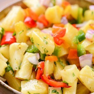 Grilled Pineapple Salsa