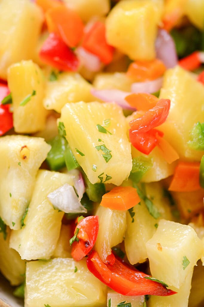 Grilled Pineapple Salsa