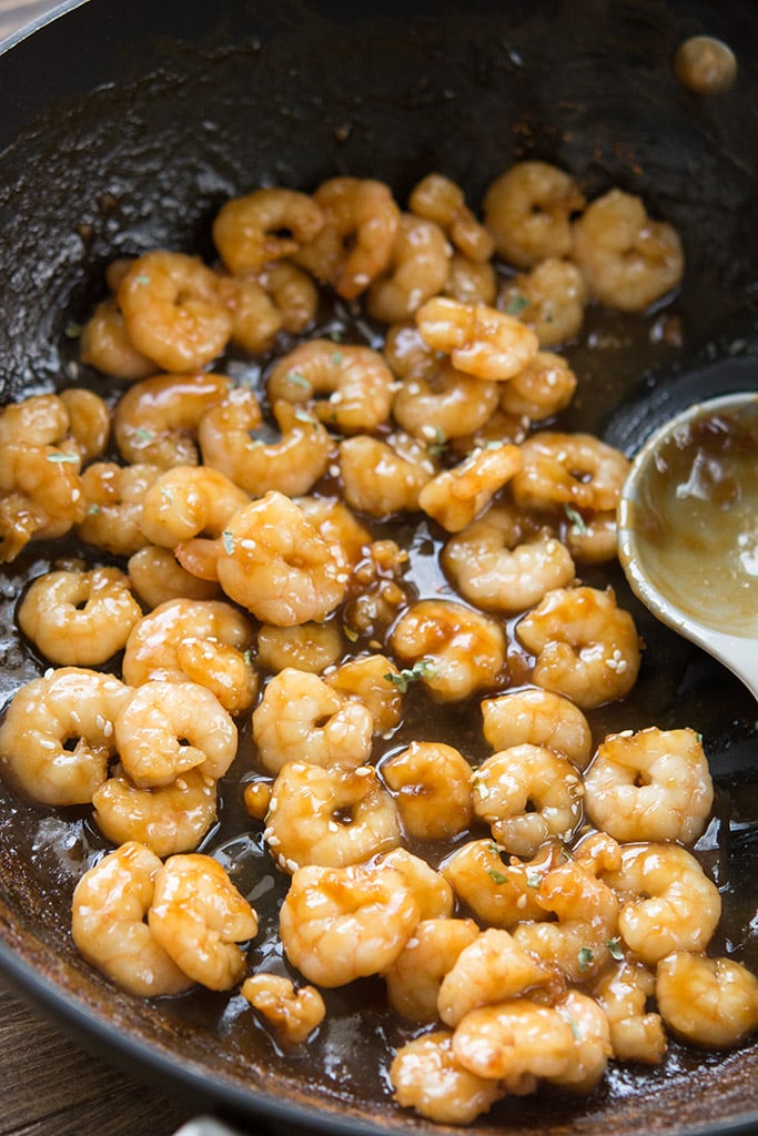 Teriyaki Sauce + Teriyaki Shrimp