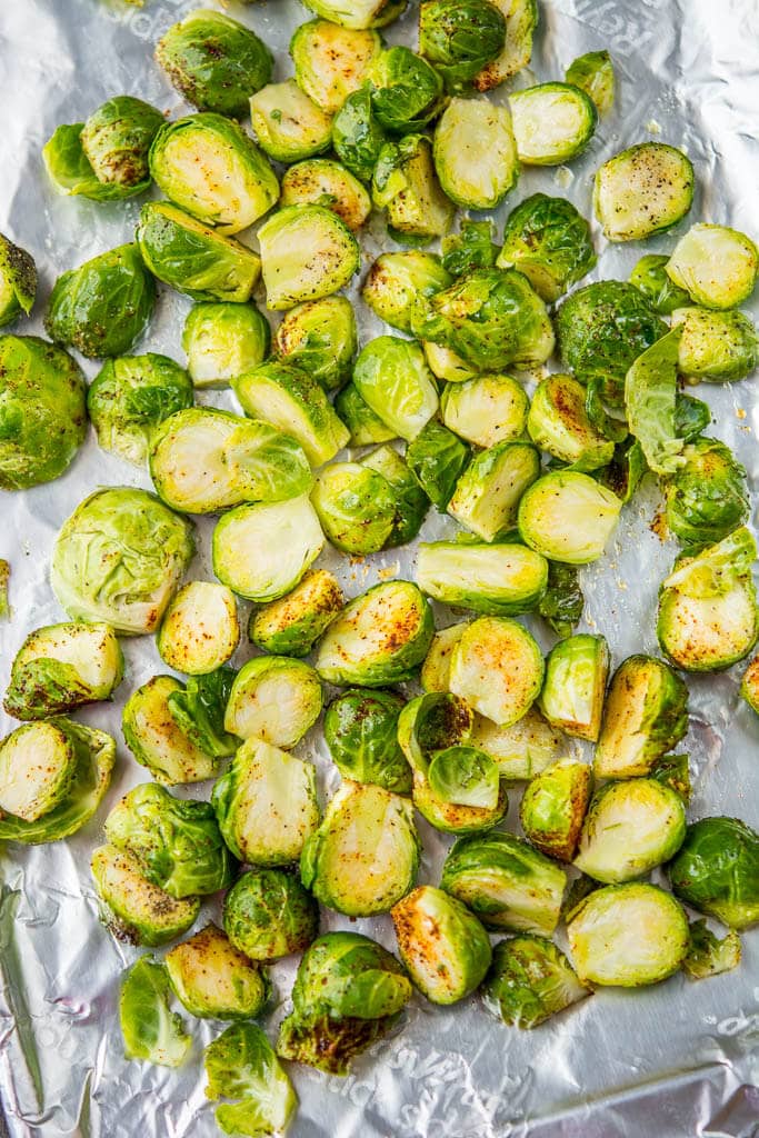 Chipotle Roasted Brussels Sprouts