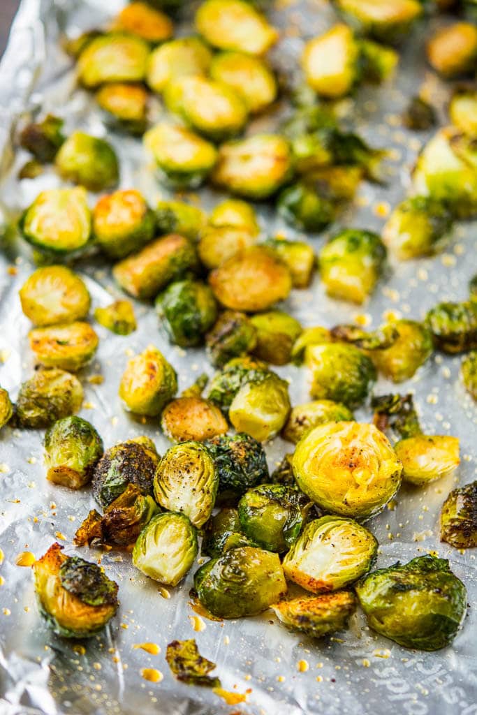 Chipotle Roasted Brussels Sprouts