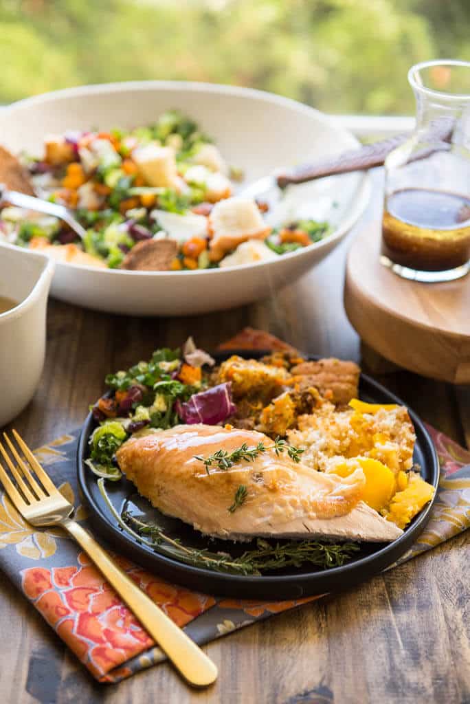 The Garnished Plate Guide to Cooking a Turkey is the ultimate guide to a fuss-free, simple holiday turkey that your family will love.