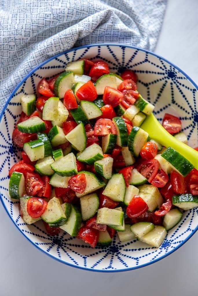 Cucumber Tomato Salad