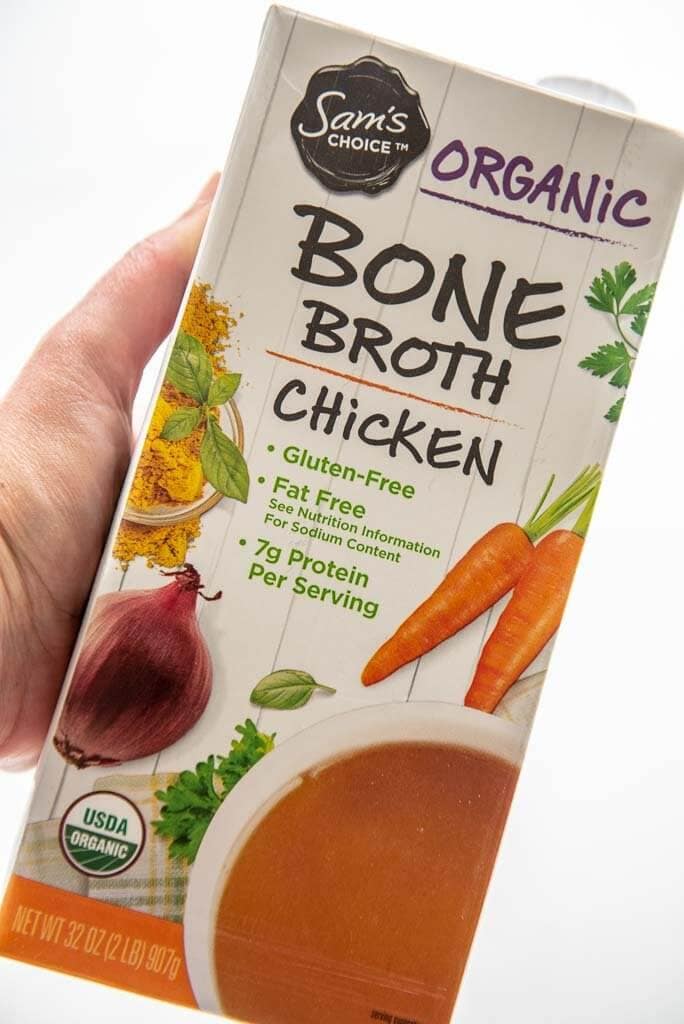 packaged bone broth for healthy chili recipe