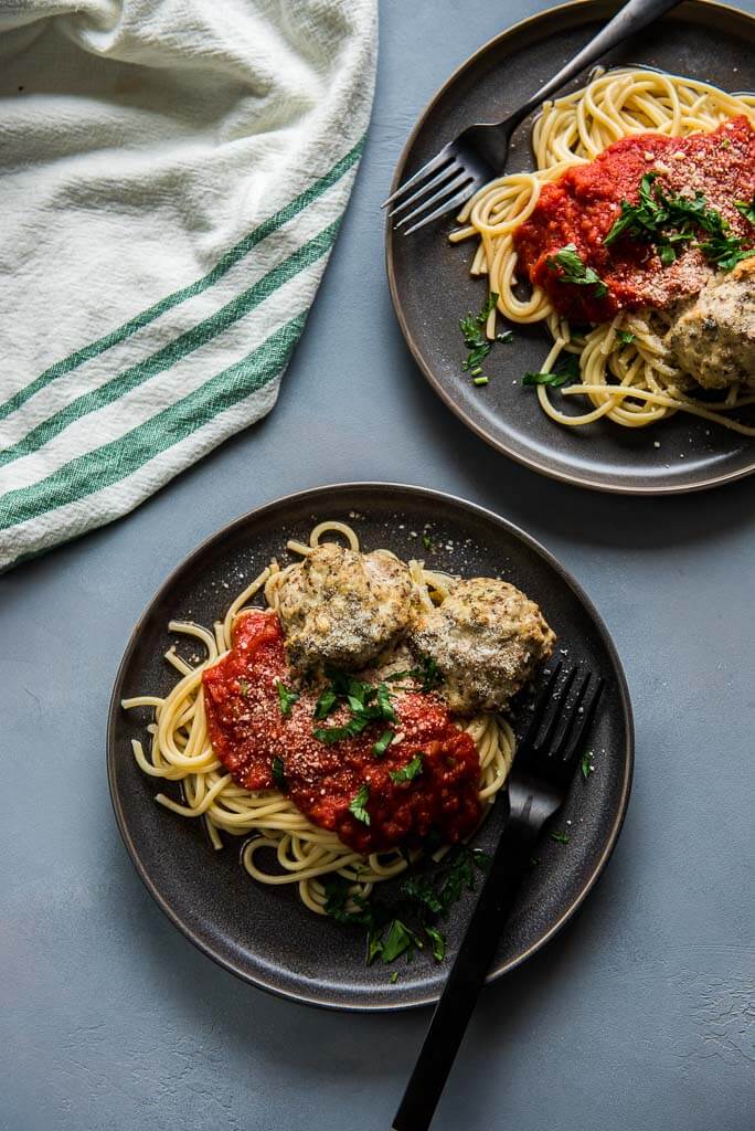 Healthy Baked Turkey Meatballs