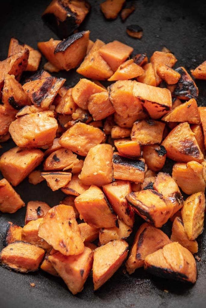 Quick & Easy Healthy Taco Bowl - Garnished Plate