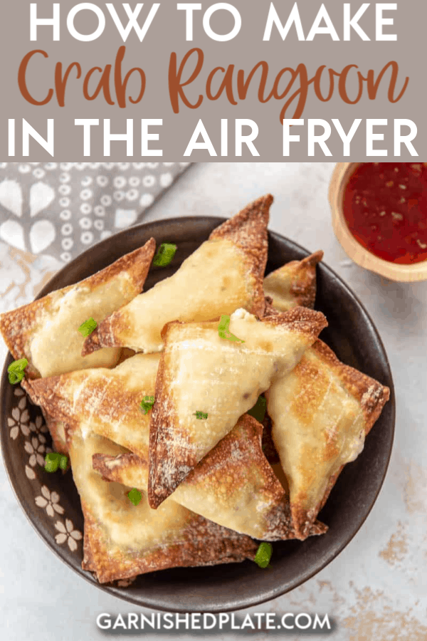 One of life's skills you never knew you needed! Once I show you how to make Crab Rangoon in the air fryer, you will be making them on a regular basis. So easy and delicious, my family says they are better than the ones from our favorite restaurant! #airfryer #crabrangoon #chinesefood