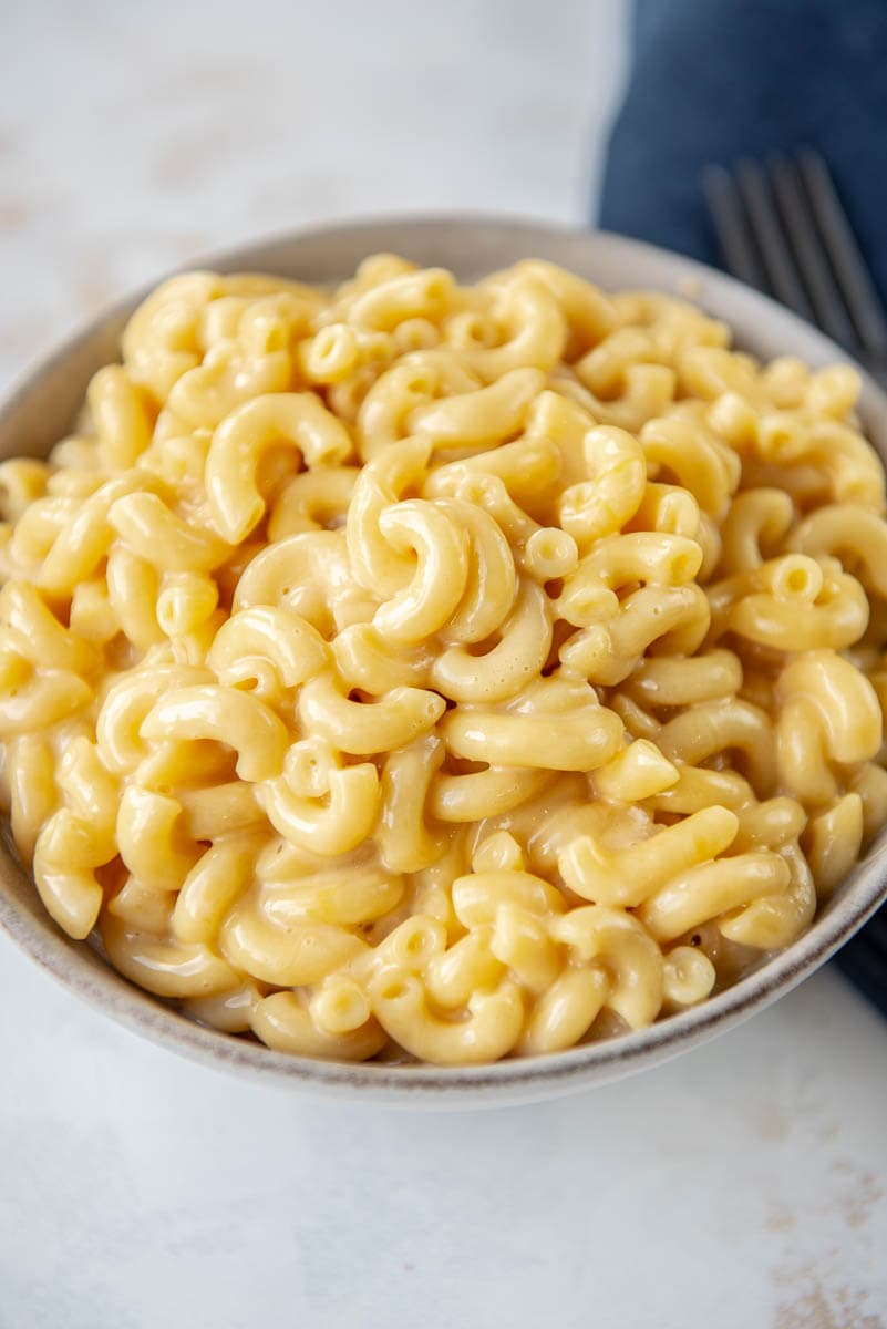 Instant Pot Mac & Cheese - Garnished Plate