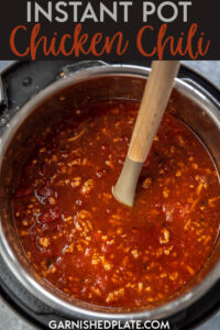 A chili that tastes like it's been slow smoked over a campfire all day, yet only cooks for about 15 minutes! With the help of your Instant Pot and a few special ingredients, this will become your new favorite chili recipe. #chili #chickenchili #instantpotchili