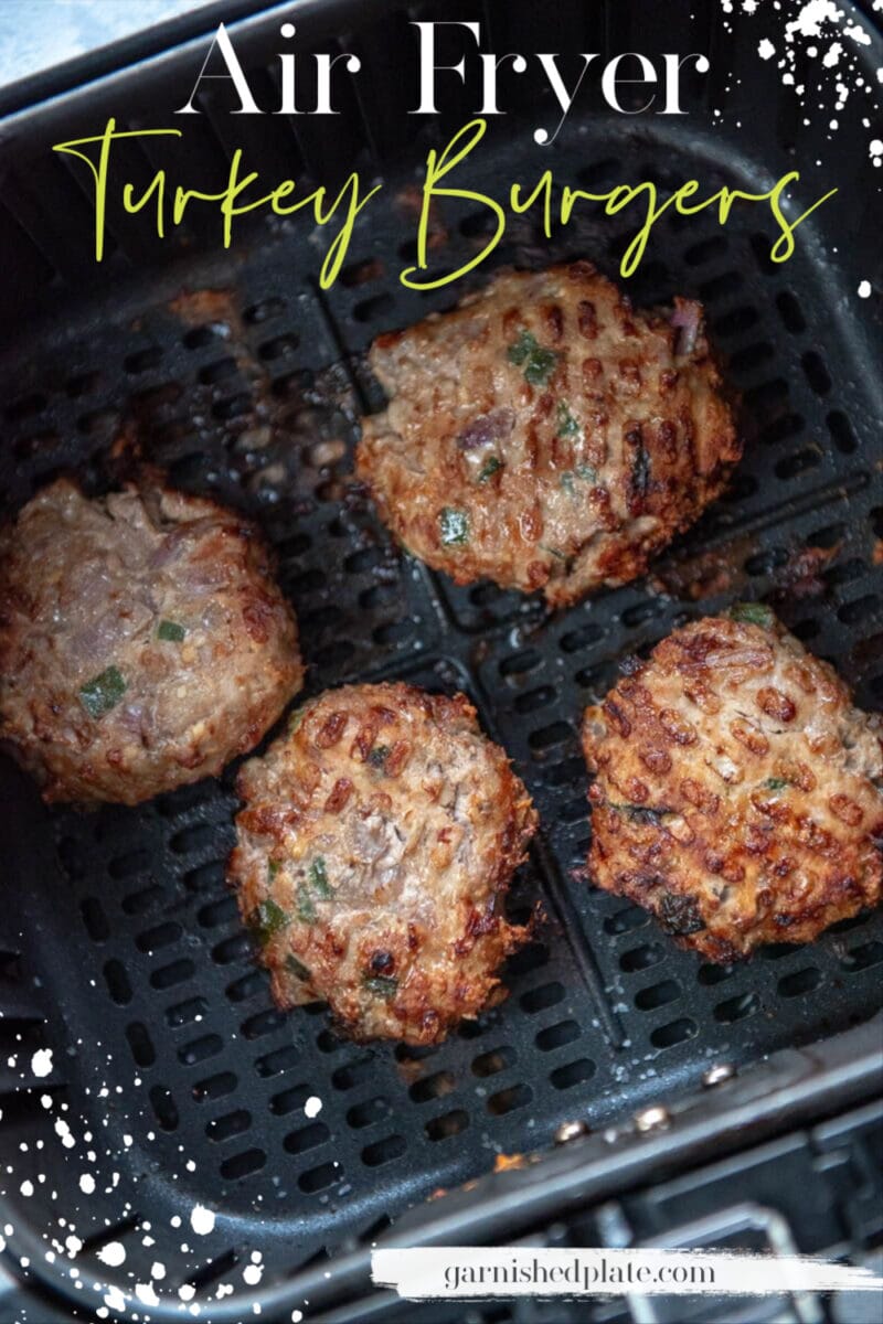 Air Fryer Turkey Burgers