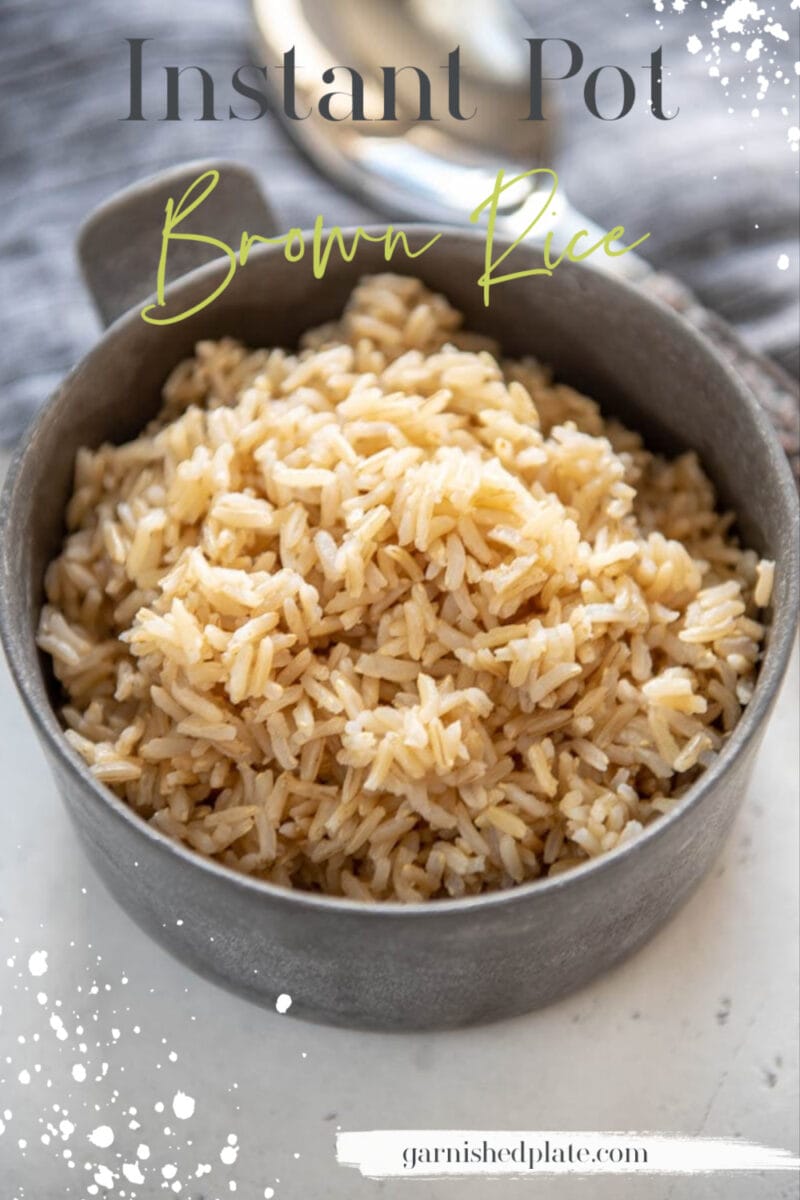 Instant Pot Brown Basmati Rice