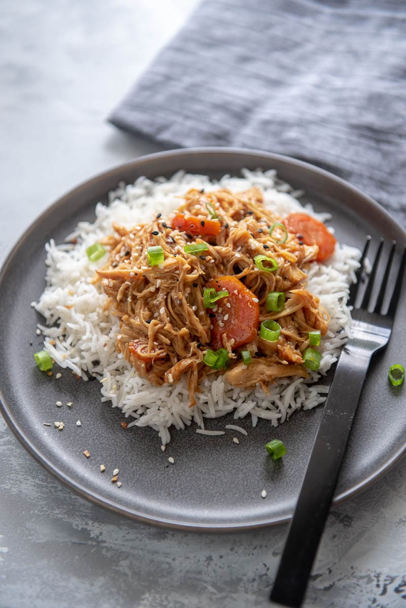 Instant pot teriyaki chicken online breasts with bottled sauce