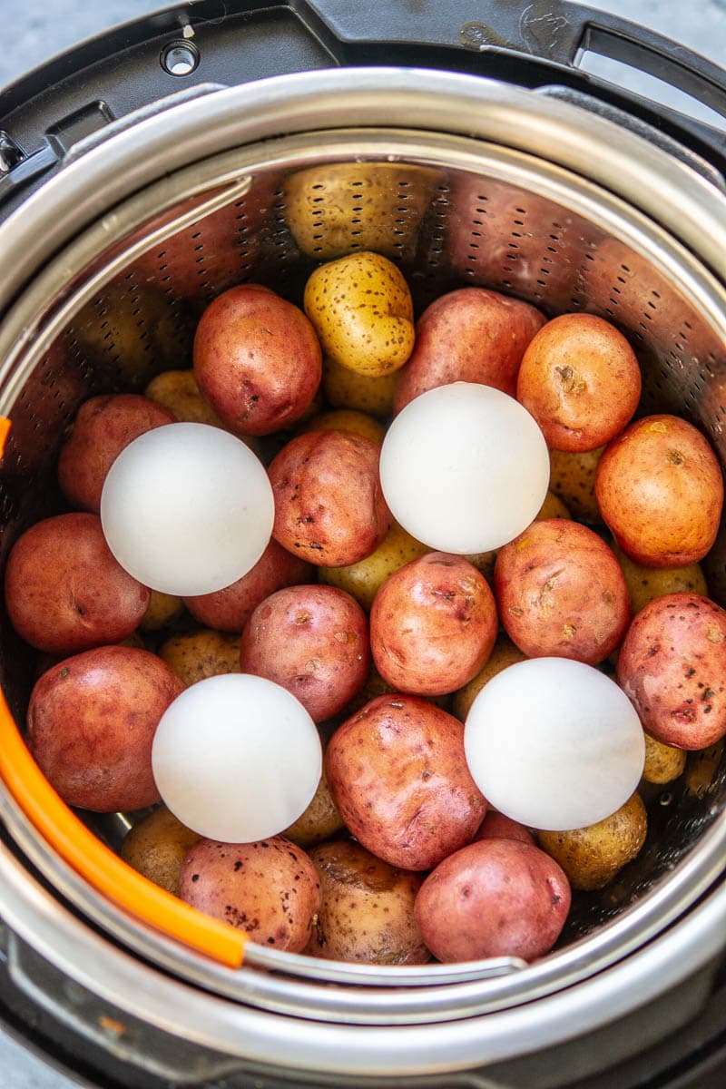 red potatoes in an instant pot