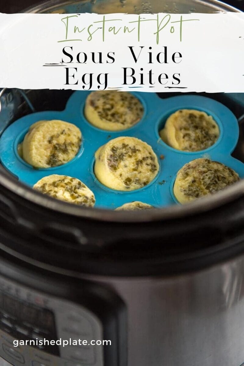Instant Pot Sous Vide Egg Bites - The Baker Upstairs