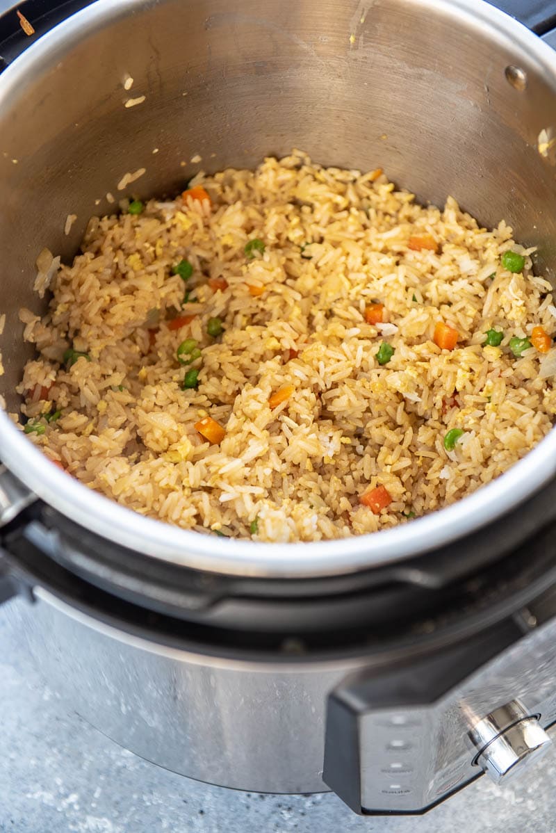 fried rice in instant pot