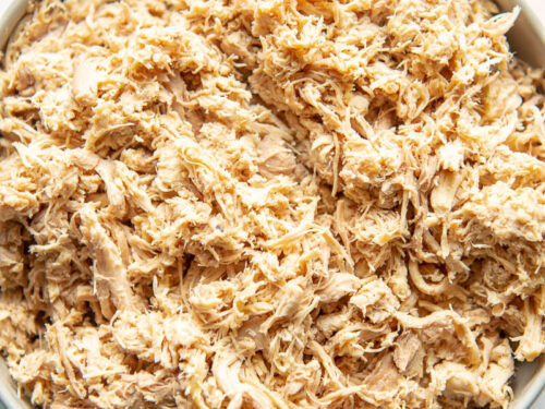 Instant pot frozen chicken thighs online shredded