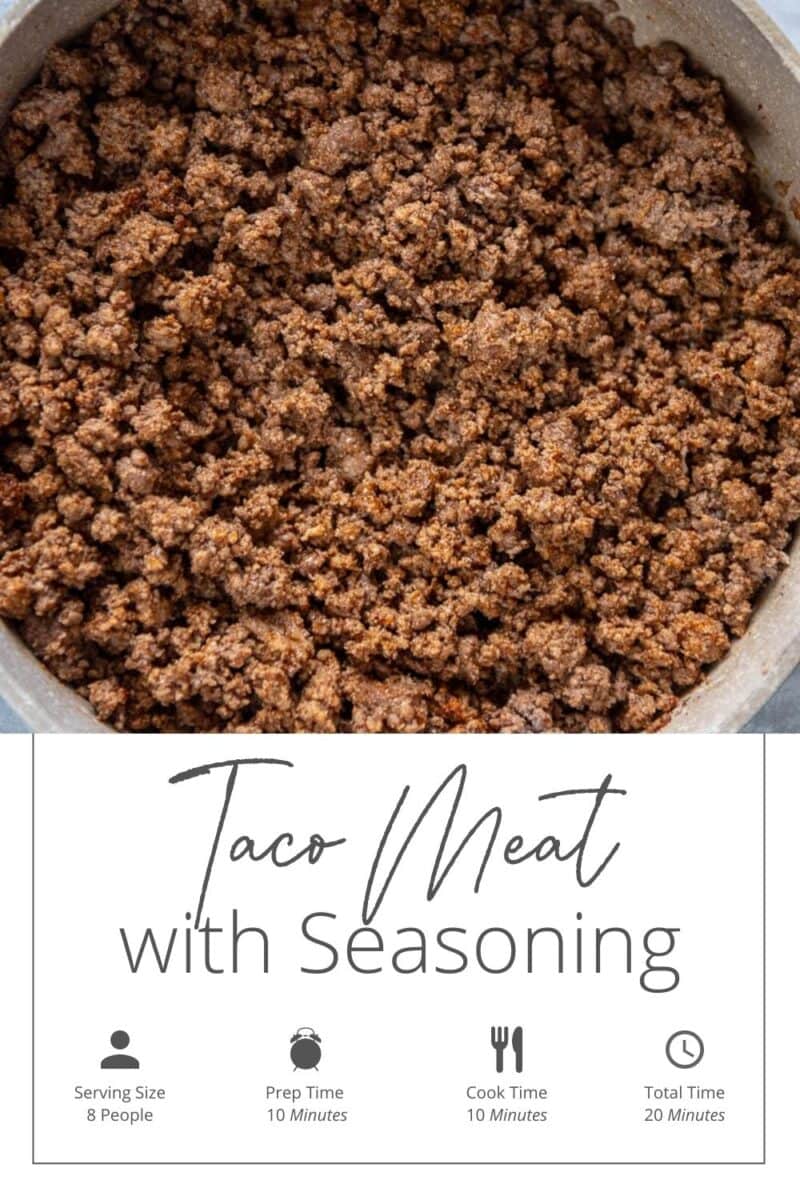 Seasoned Taco Meat Recipe For A Party: How Much Per Person