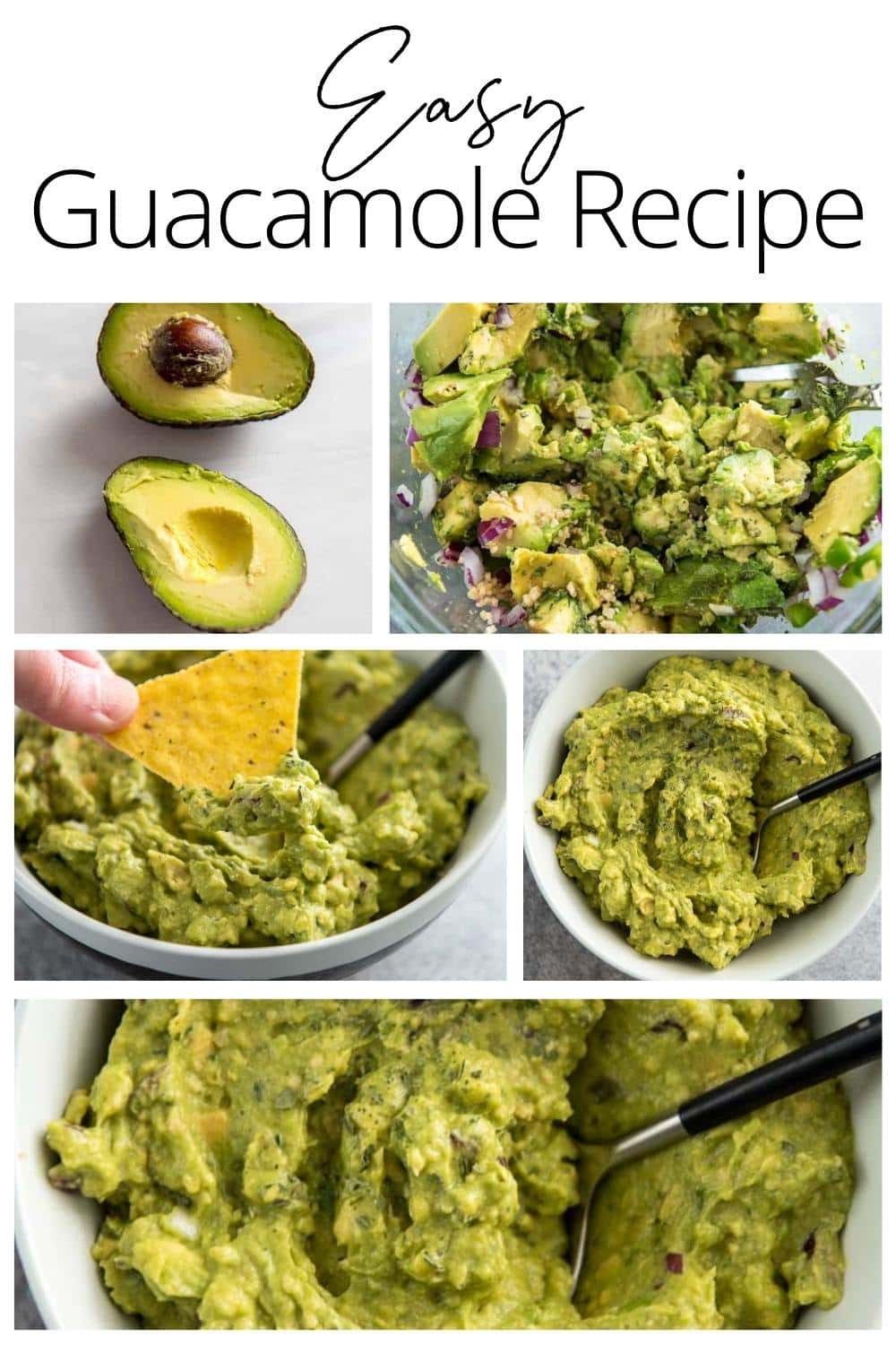 Easy Guacamole Recipe - Garnished Plate