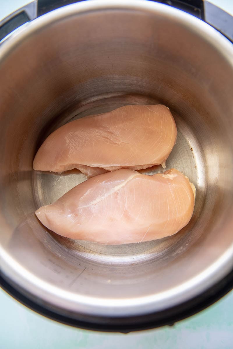 raw chicken breasts in instant pot