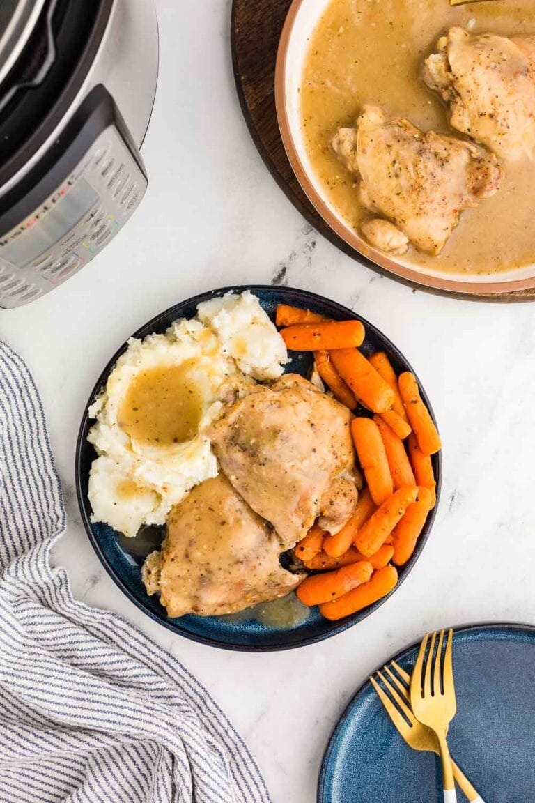 Chicken and gravy in instant pot sale