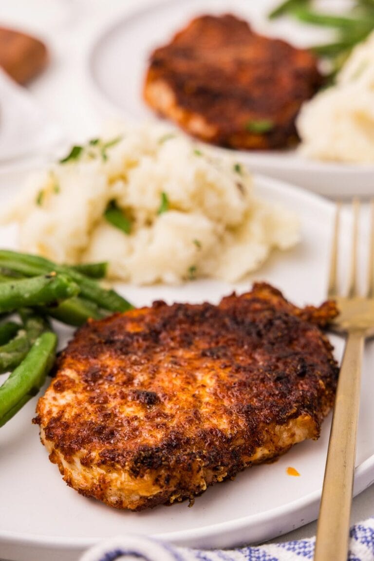 Simple Air Fryer Boneless Pork Chops