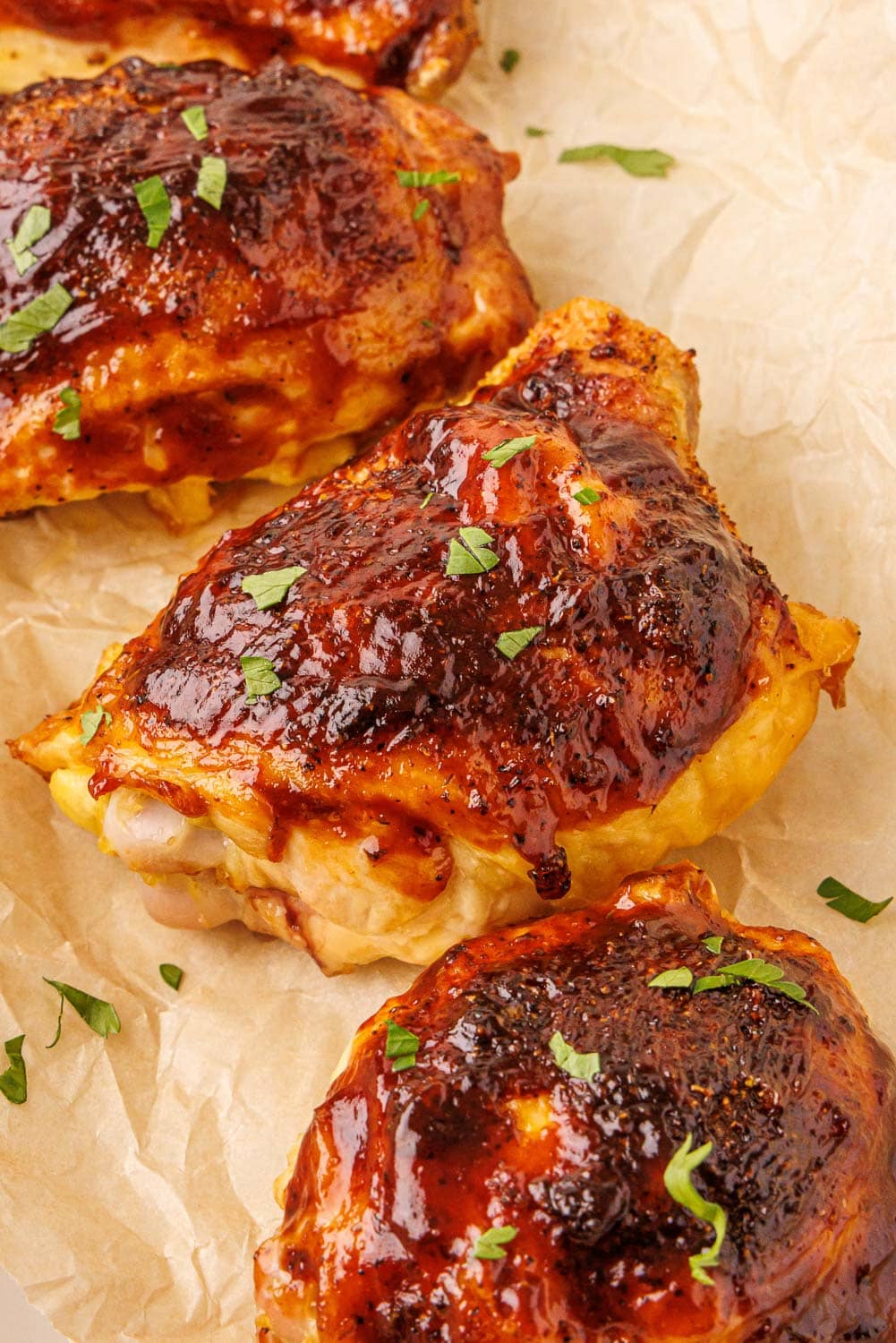 Close up of BBQ Chicken