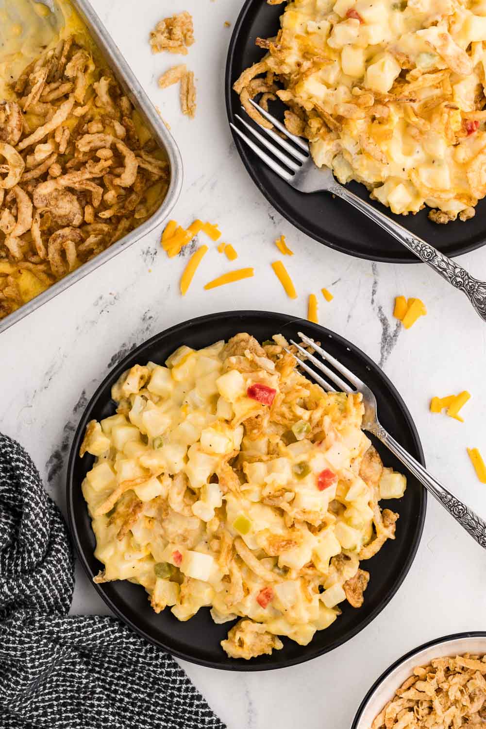 The BEST Cheesy Potato Casserole