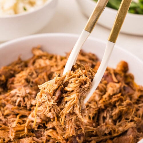 Served Dutch Oven Pulled Pork Recipe