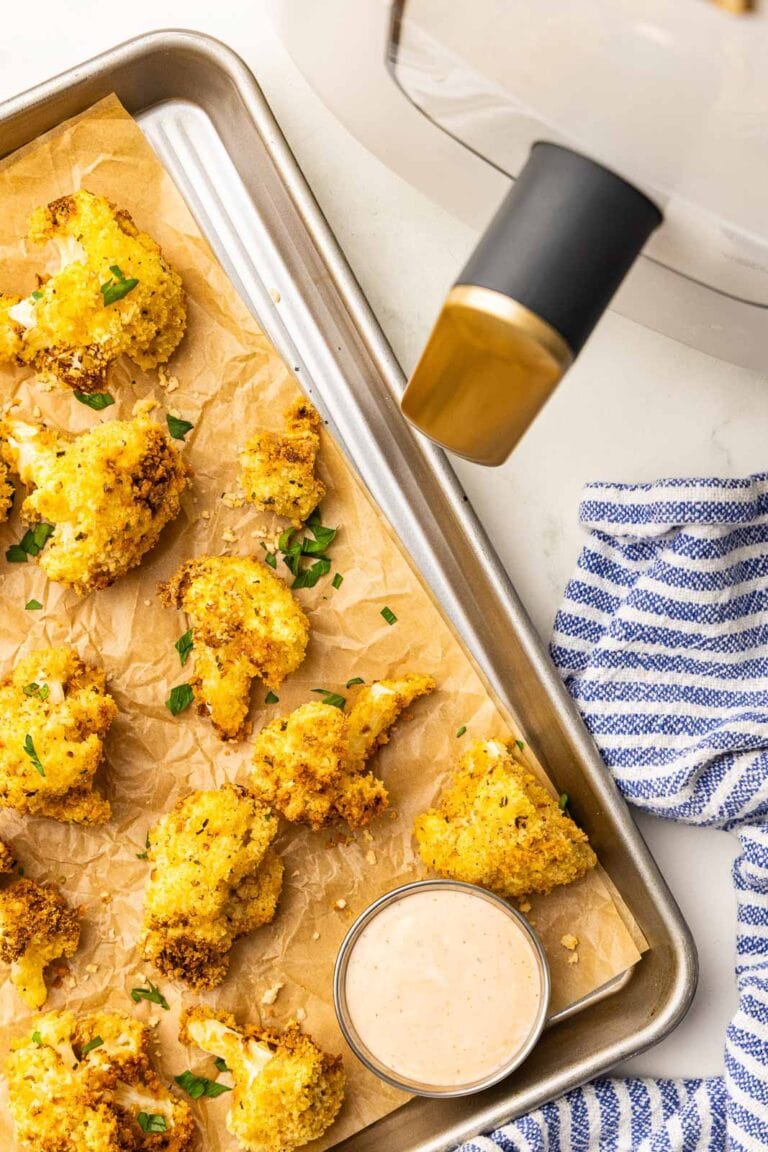Air Fryer Cauliflower Bites
