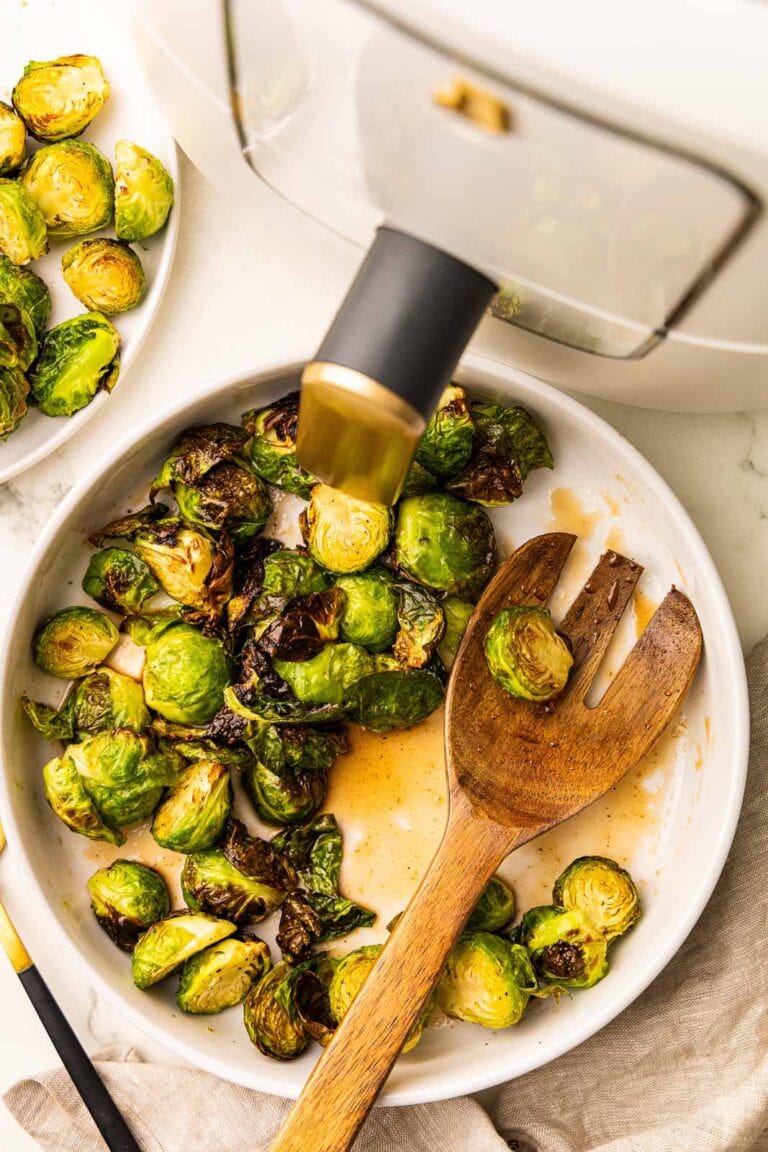 Crispy Air Fryer Brussels Sprouts